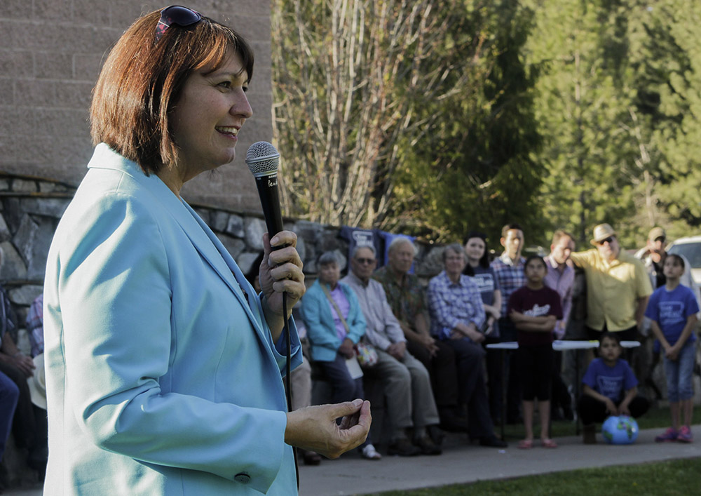Candidate for U.S. Congress, Denise Juneau, begins her campaign tour on the Flathead Reservation. Juneau traveled to each Montana reservation to gain support as she runs against Republican Ryan Zinke. Juneau says her campaign is about building bigger tables, not walls as she represents all people of Montana.